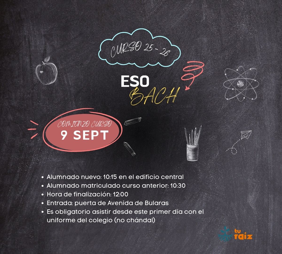 CURSO 25 - 26 eso bach